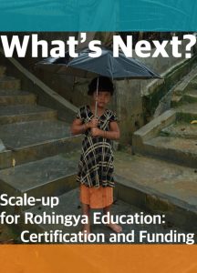 Scale-Up for Rohingya Education