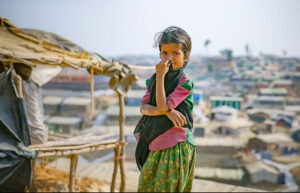 Rohingya girl