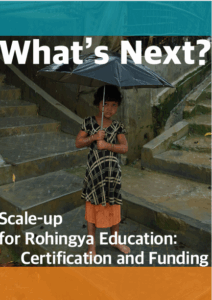 scale up for rohingya